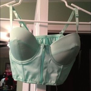 Crop top bralette bustier