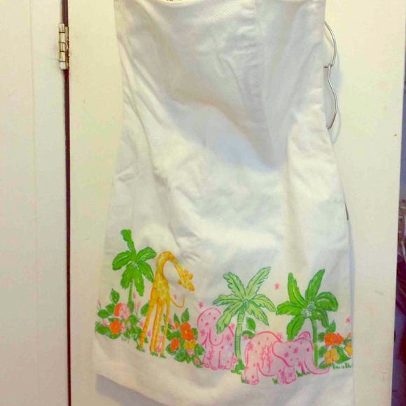 Vintage Lilly Pulitzer Animal Print Dress