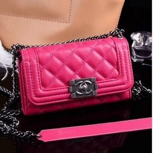 Quilted Iphone messenger boy bag iphone 5 case