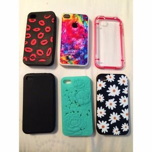Bundle of iPhone 4 cases