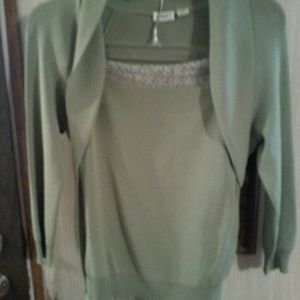 Top and skirt & sweater, from a smoke free home