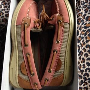 PINK SPERRY TOP-SIDER SHOES