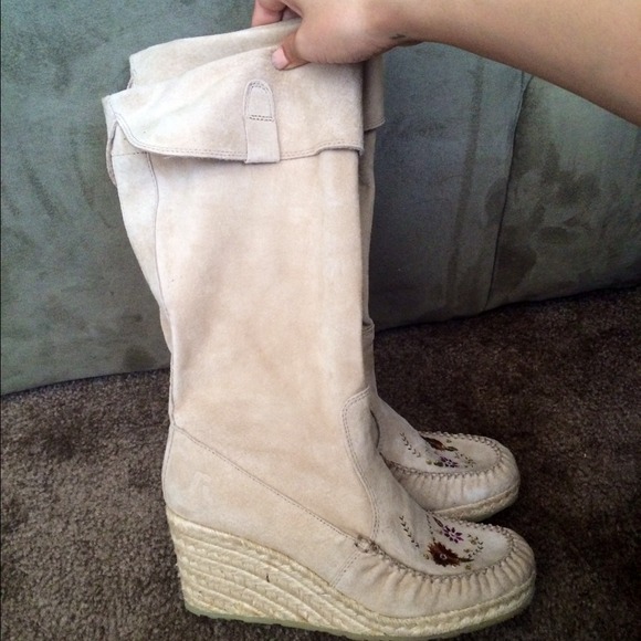 Beautiful moccasin boots