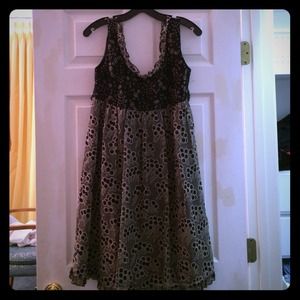 Anna Sui for anthropologie chiffon dress