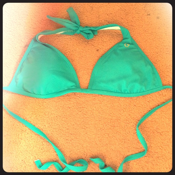 Turquoise bikini top!