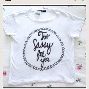 💯🙌sold🙌💯Brandy Melville Too sassy for you