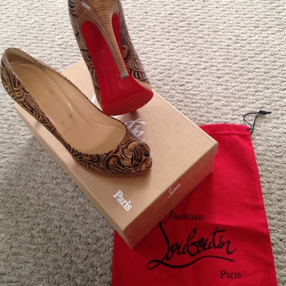 Christian Louboutin Peep Toe Heel