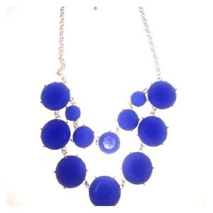 Blue necklace