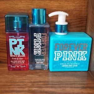 VS body mist and lotion