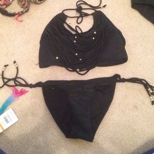 Brand new Victoria's Secret scrappy bikini set!