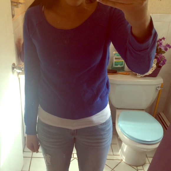 Navy blue sweater!