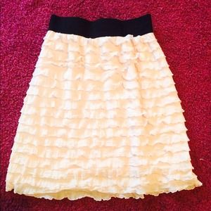 Salmon pink skirt