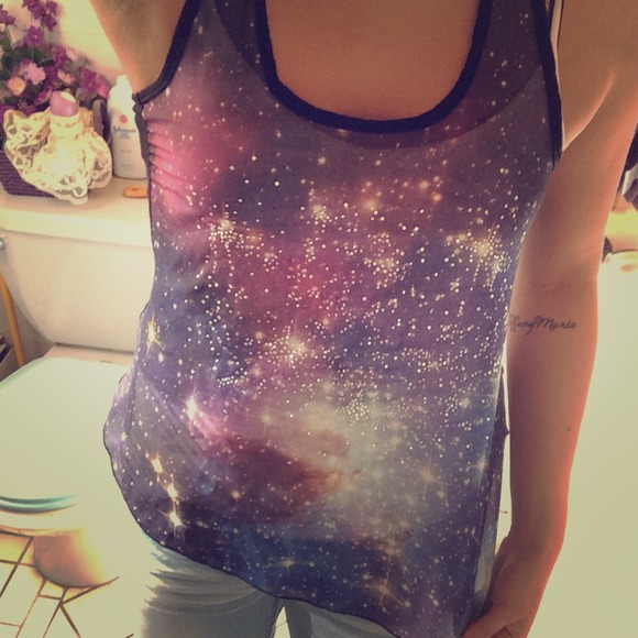 Beautiful galaxy tank!