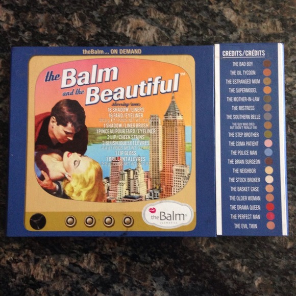 The Balm Cosmetics Balm & the Beautiful Palette