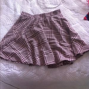 Plaid Skater skirt