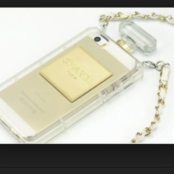 Chanel inspired perfume phone case