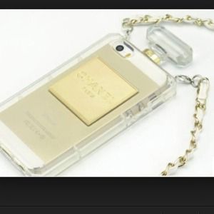 Chanel inspired perfume phone case