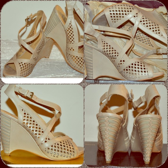REDUCED! Brand New B Makowsky - Wedge Sandals