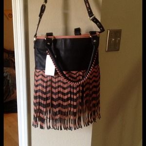SOLD/ NWT Steve Madden Chevron Purse!