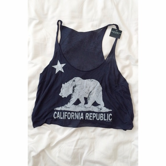 Brandy Melville Tops - Brandy Melville California Dafne Cropped Tank