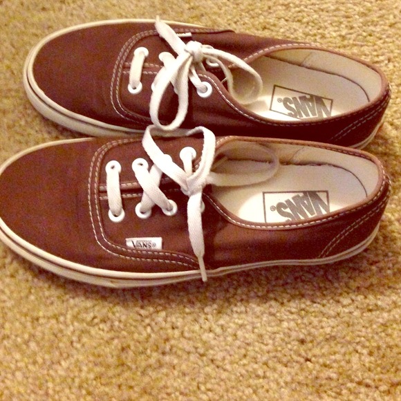 Brown vans