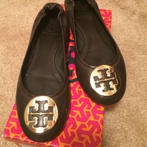Tory burch classic reva ballet flats