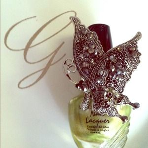 Beautiful Black Butterfly Ring