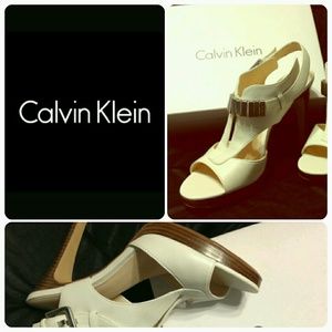 White High Heel Sandals
