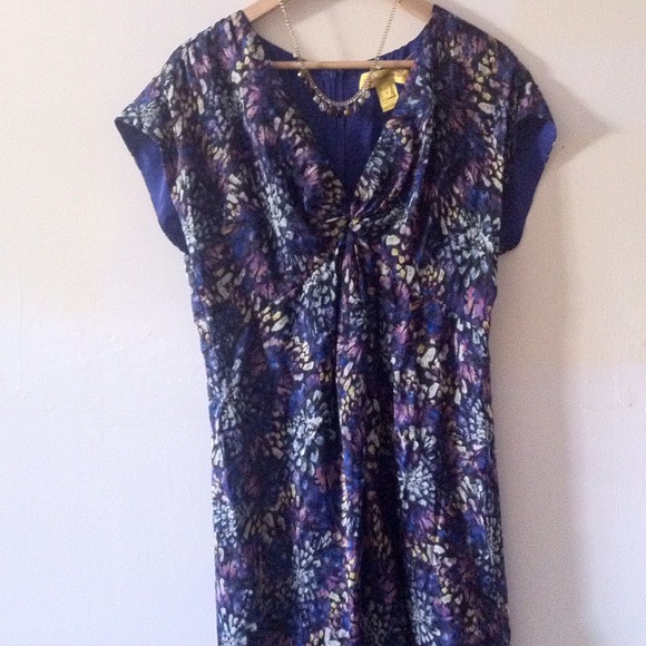 🚫SOLD🚫Catherine Malandrino Silk Dress - Picture 2 of 3