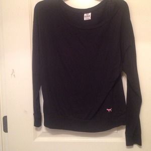 Victoria's Secret Off the Shoulder Long Sleeve T