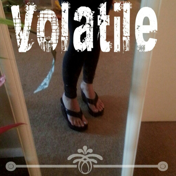 Volatile wedge sandals