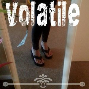 Volatile wedge sandals