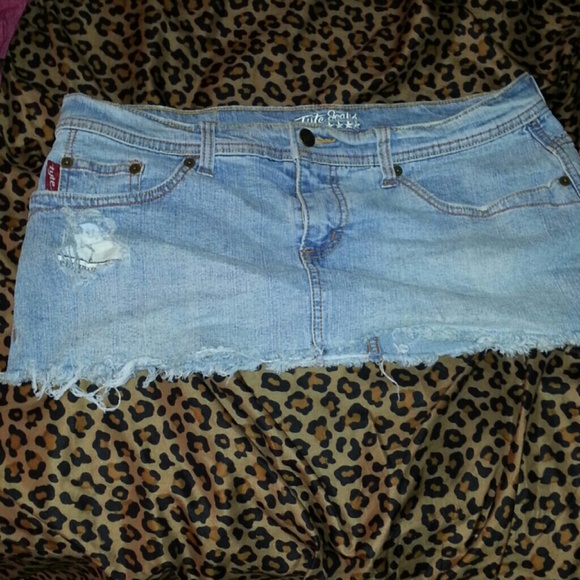 Tyte Jeans short denim skirt