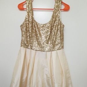Square Neck Sequined Asos Dress