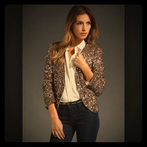 SOLD  Parker sequin embellished jacket