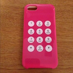 Kate Spade iphone 5 pink case