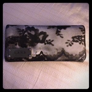 Lace print L.A.M.B wallet