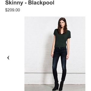 NEW tags Rag and Bone skinny pants Blackpool sz 25