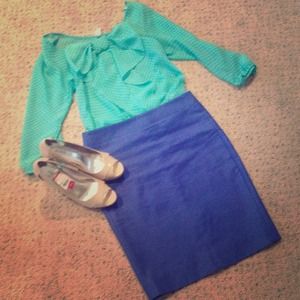 🎉🎉🎉🎉HOST PICK  5/19 !🎉🎉🎉!! J blue skirt