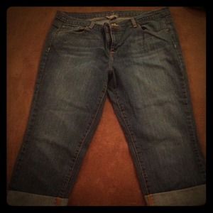 New York and Company Size 16 Denim Capris