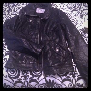 Light Leather Moto Jacket