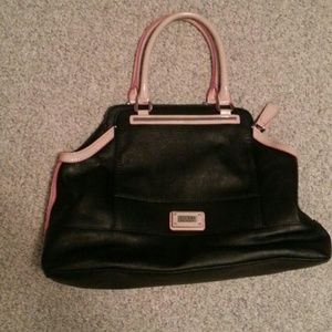 Guess Black and Pink Purse