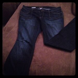 Decree Plus Size 19 Juniors flare Jeans