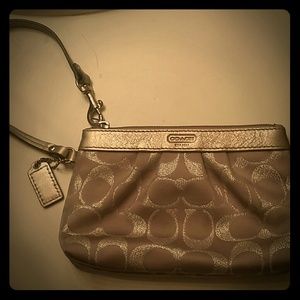 Coach wristlet