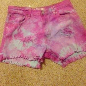 Levi's shorts I made myself