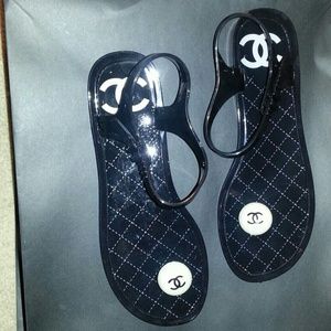 Chanel Jelly Bean sandals