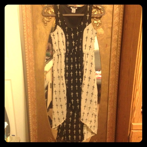 NWOT High Low Cross Dress