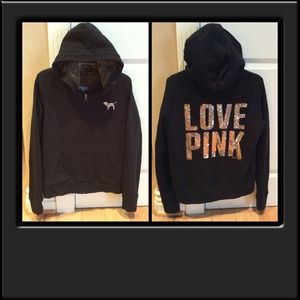 ❤⭐️1/2 OFF⭐️ VS PINK GORGEOUS BLING HOODIE❤️
