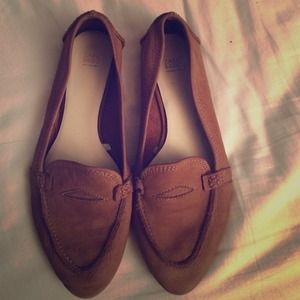 Zara Tan Loafers