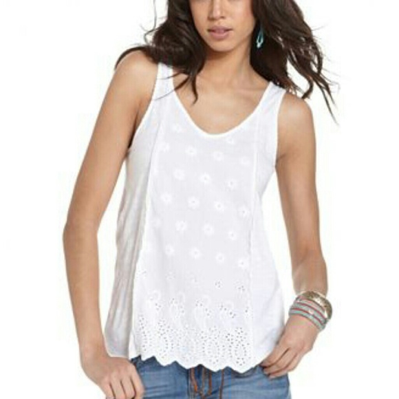 💖Reduced💖 <Lucky Brand> Sleeveless Flora top
